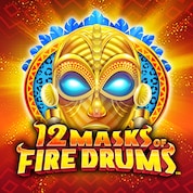 12 Masks of Fire Drums
